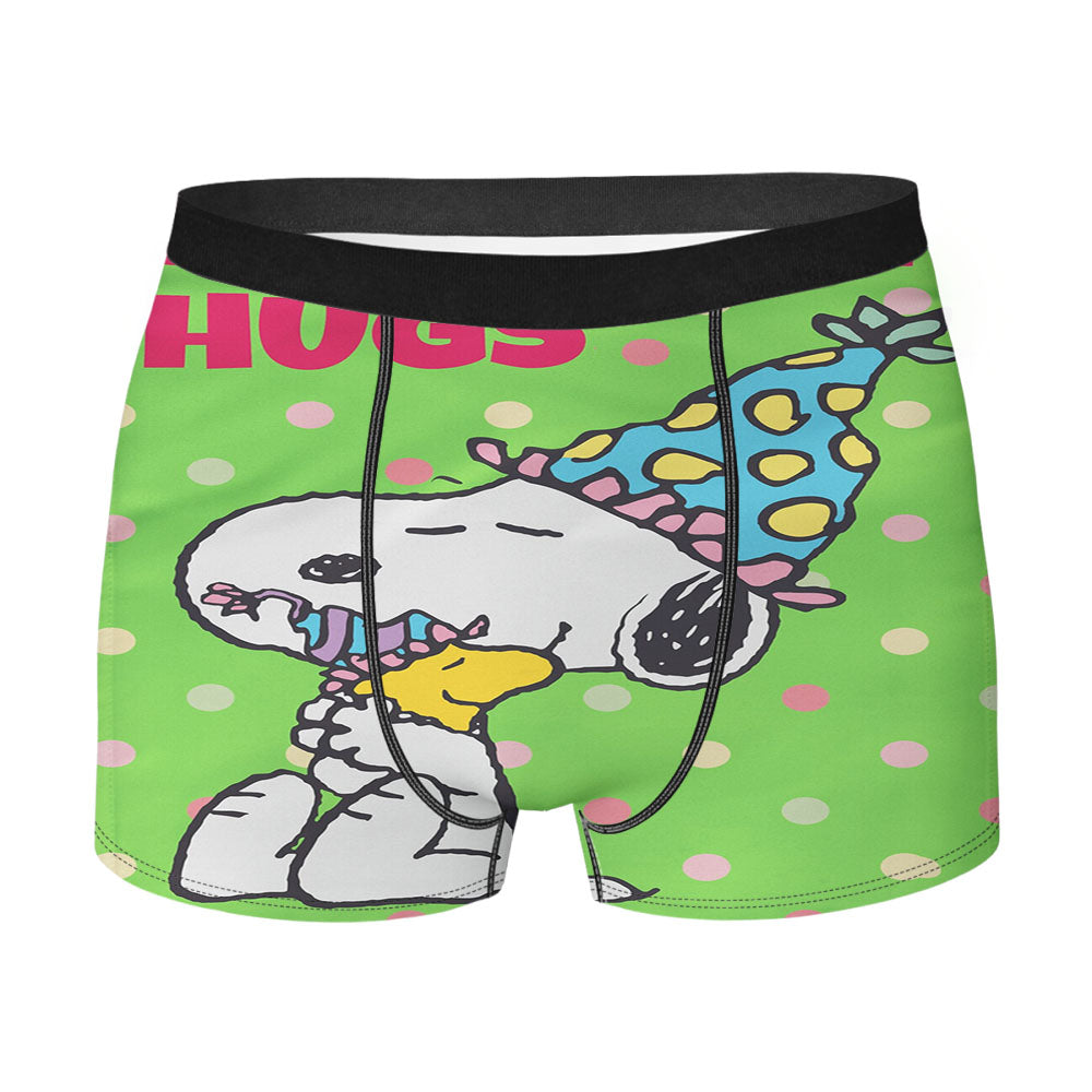 Snoopy Birthday Men's Boxer Briefs