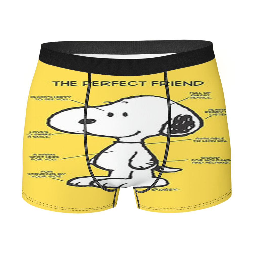 Snoopy Dog Perfect Friend Men's Boxer Briefs