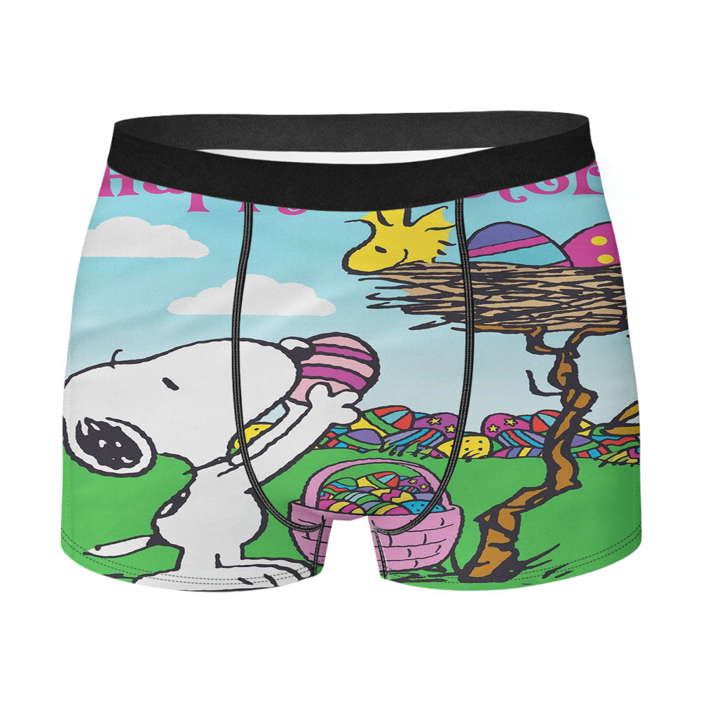 Snoopy Peanuts Easter Men's Boxer Briefs