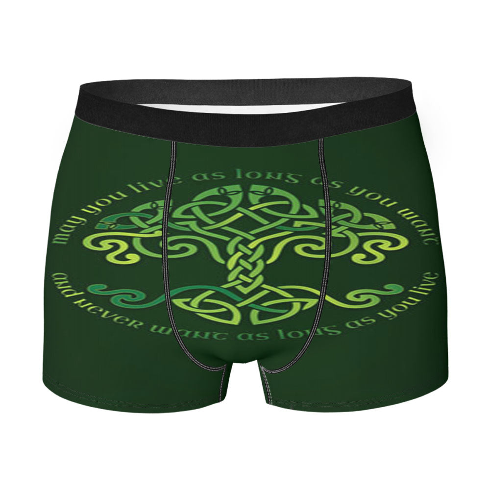 St Patricks Day Quotes Men's Boxer Briefs