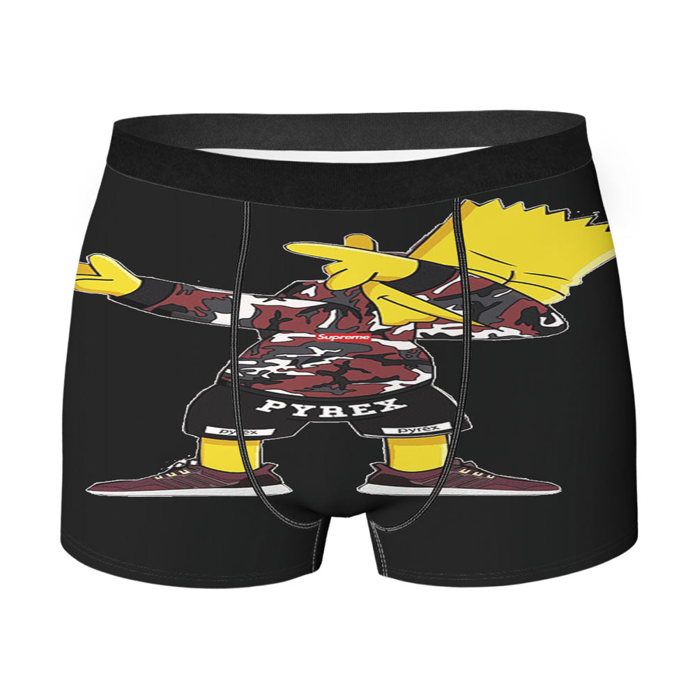 Supreme Bape Blue Men's Boxer Briefs