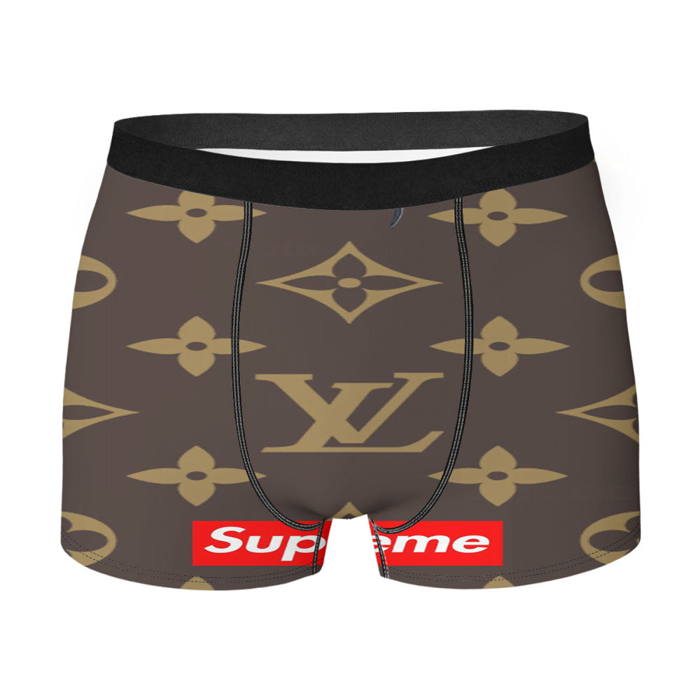 Supreme Louis Vuitton Logo Men's Boxer Briefs