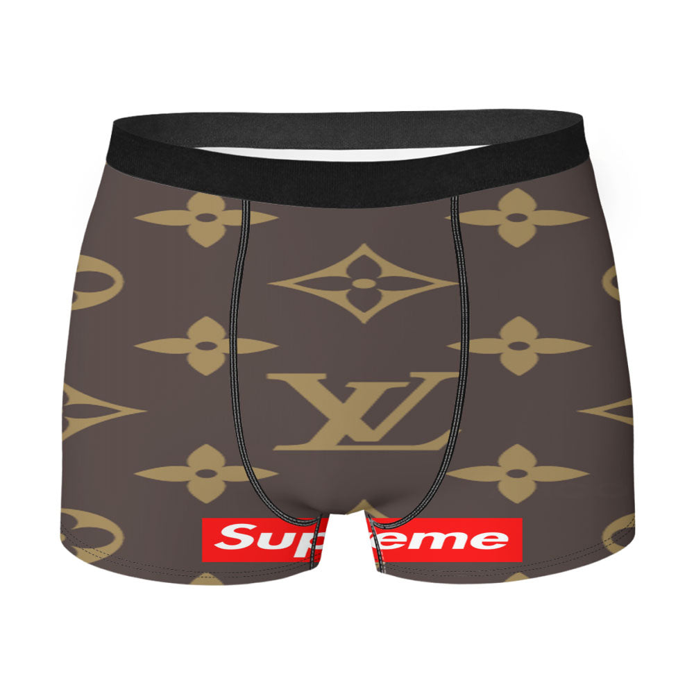 Supreme Lv Wallpaper Men's Boxer Briefs