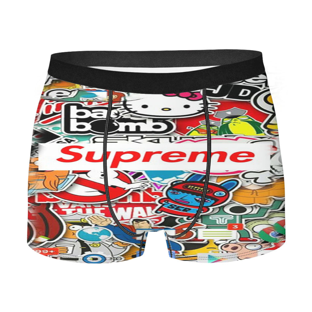 Supreme Sticker Bomb Men's Boxer Briefs