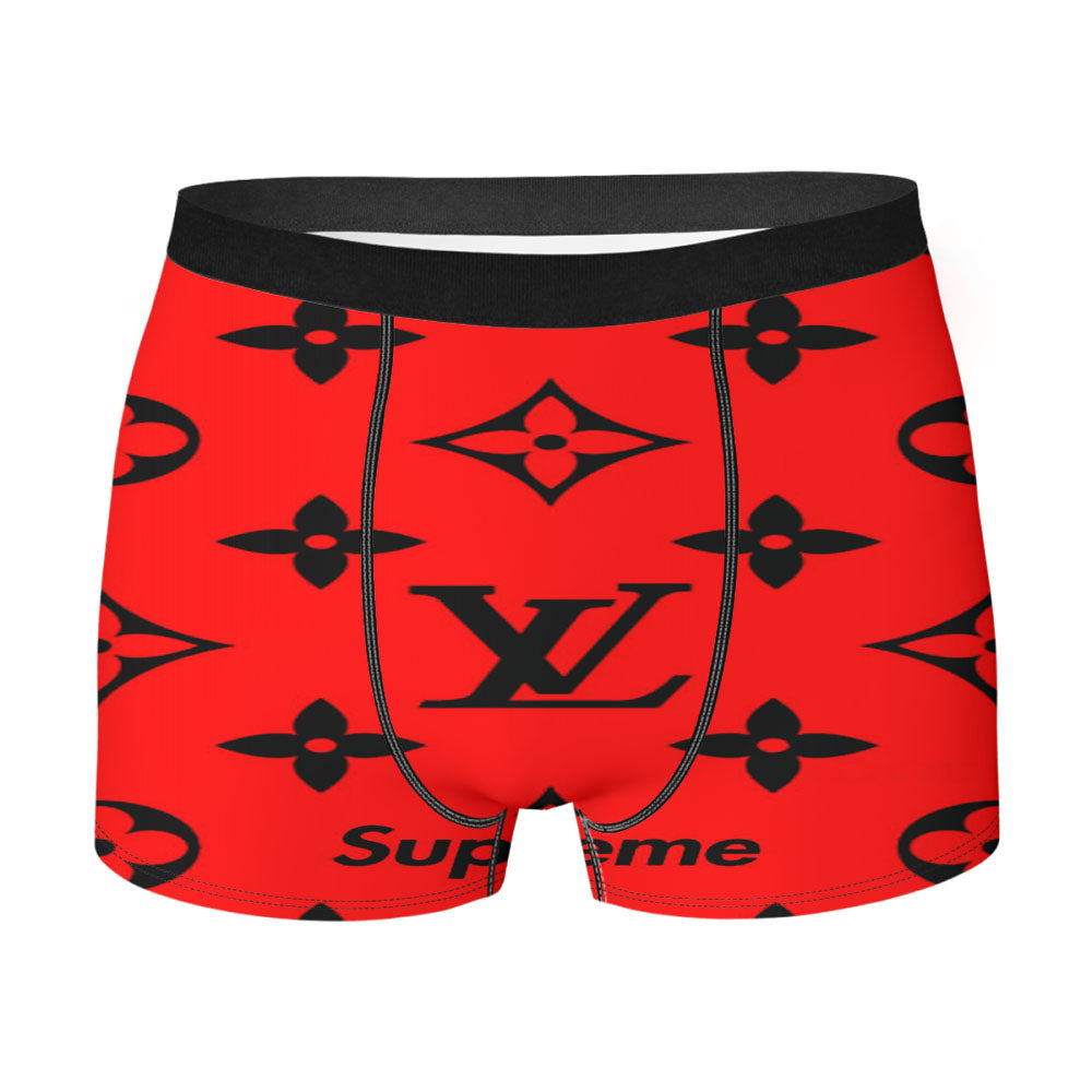 Supreme X Louis Vuitton Black Men's Boxer Briefs
