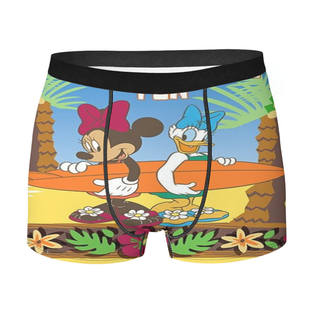 Surfergirls Minnie And Daisy Men's Boxer Briefs