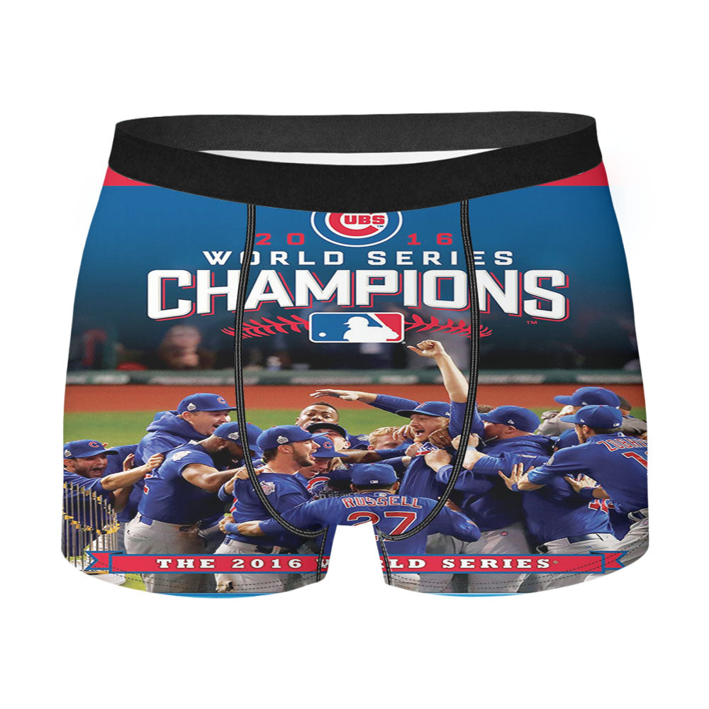 The Chicago Cubs Champions 2 Men's Boxer Briefs