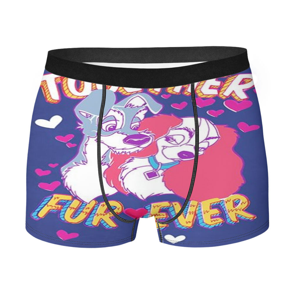 Together Furever Lady & The Tramp Men's Boxer Briefs