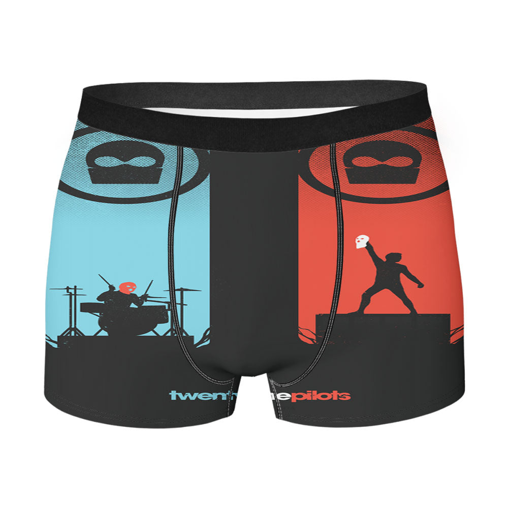Twenty One Pilot Men's Boxer Briefs