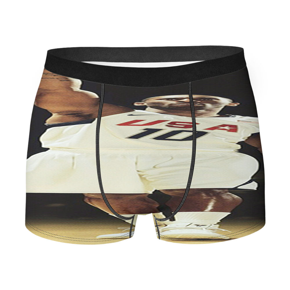 Usa 10 Kobe Bryant Men's Boxer Briefs
