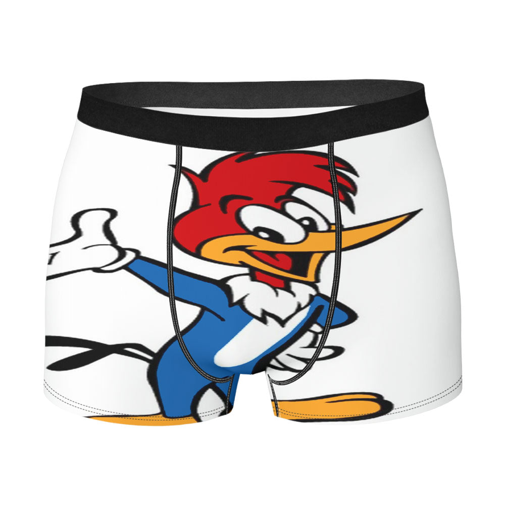 Woody Woodpecker Cartoon Men's Boxer Briefs