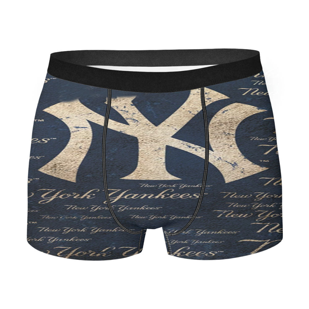 Yankees Baseball Logo Men's Boxer Briefs