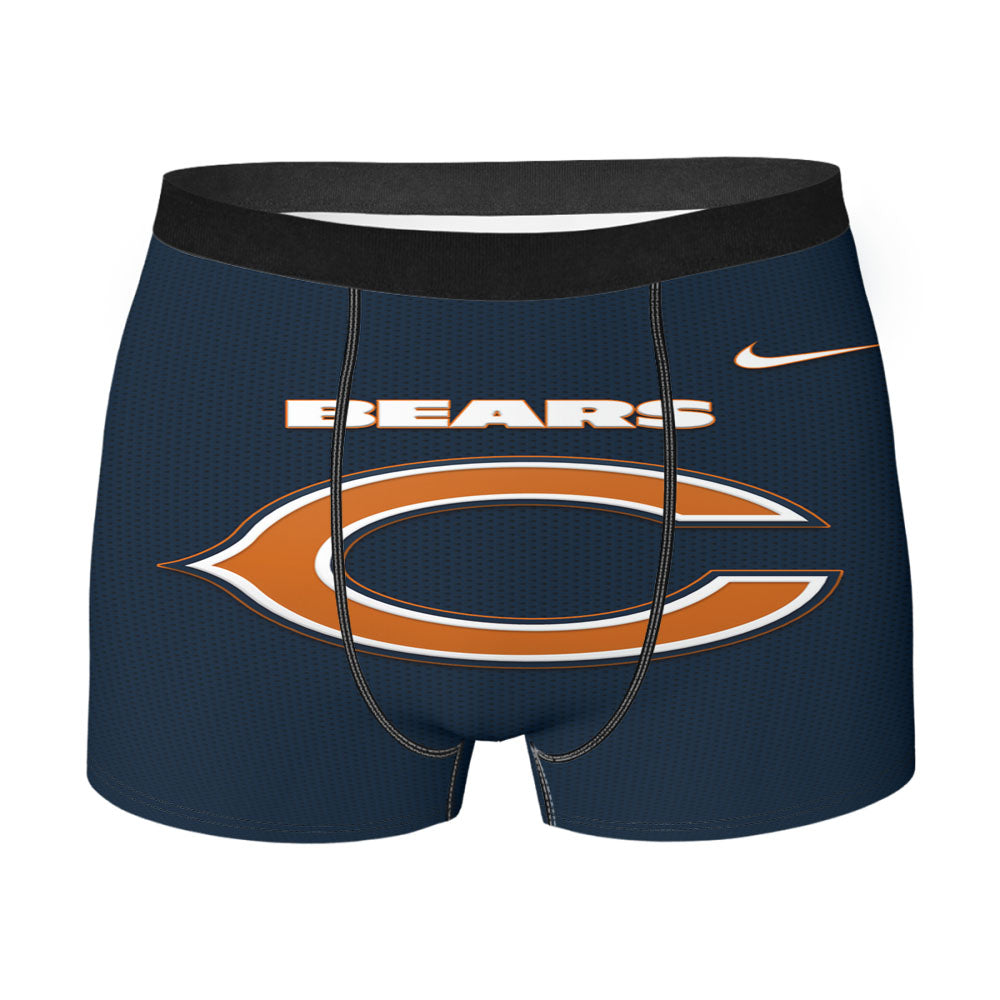 Chicago Bears Nfl 3 Men's Boxer Briefs