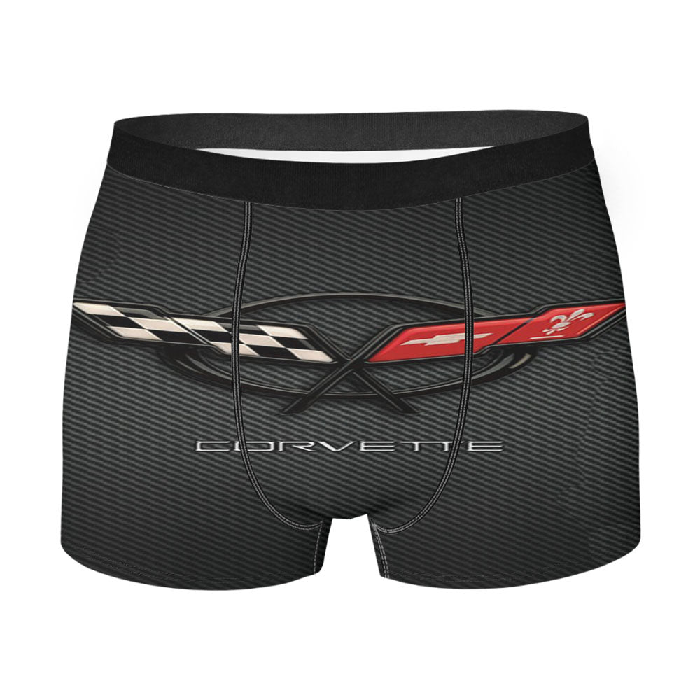 Corvette Logo Men's Boxer Briefs