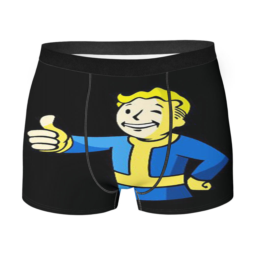 Fallout 4 Vault Boy Dark Men's Boxer Briefs