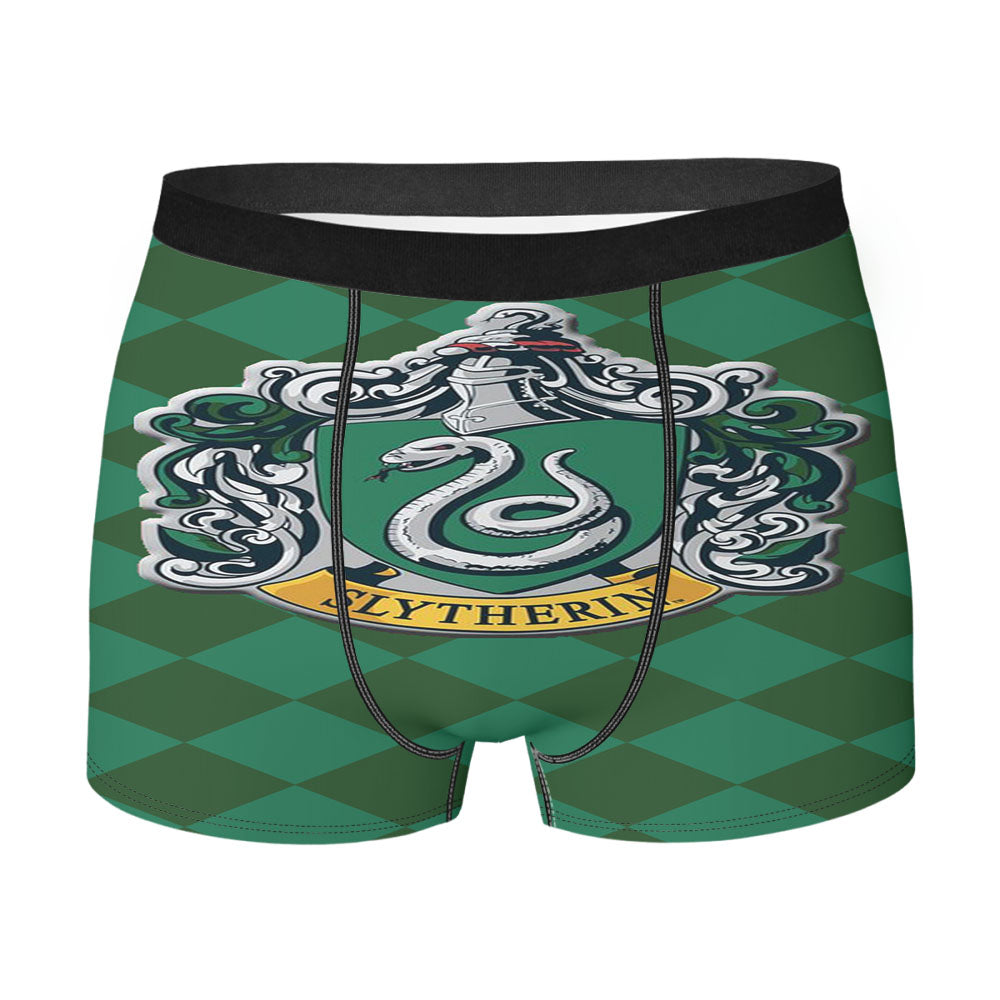 Hoghwart School Slytherin Men's Boxer Briefs