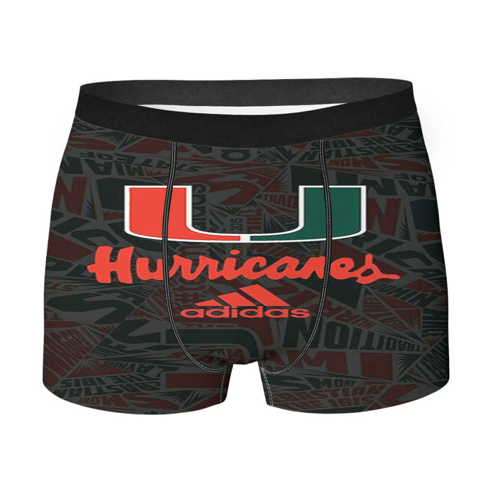 Miami Hurricanes Men's Boxer Briefs