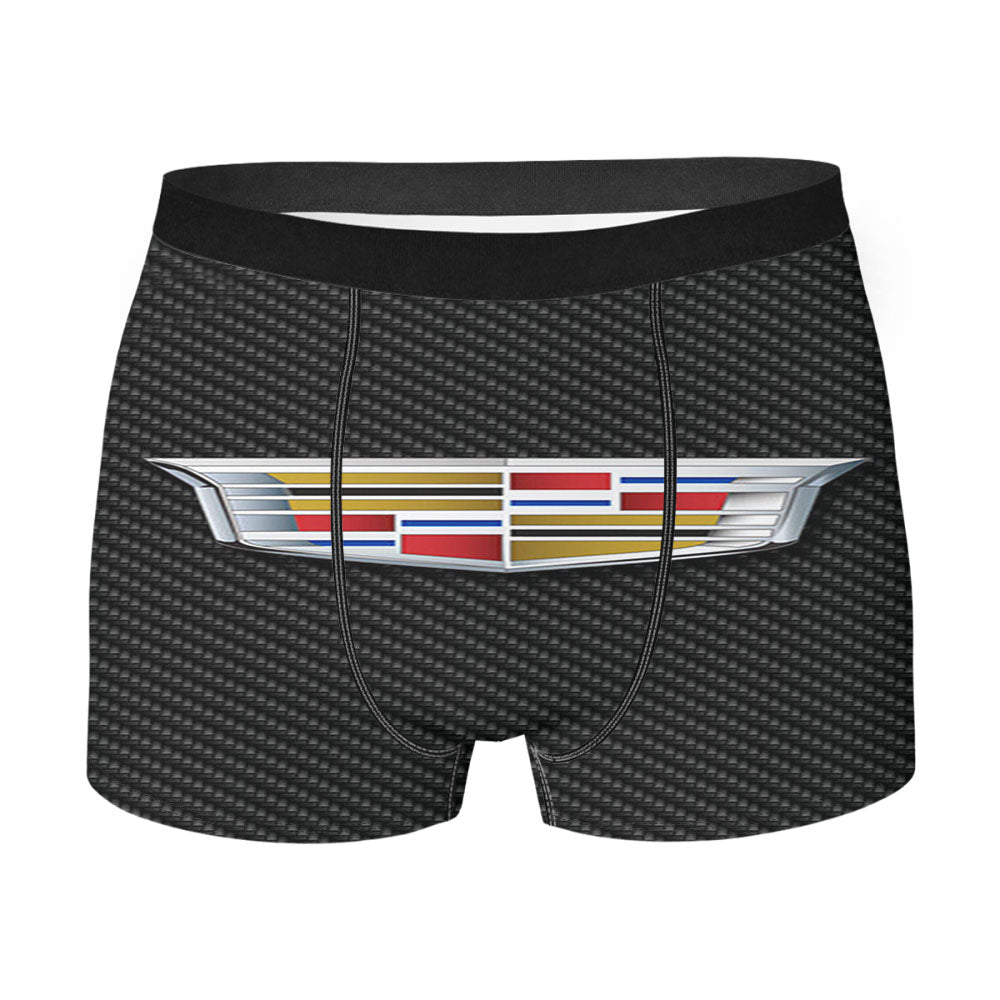 New Cadillac Logo Men's Boxer Briefs