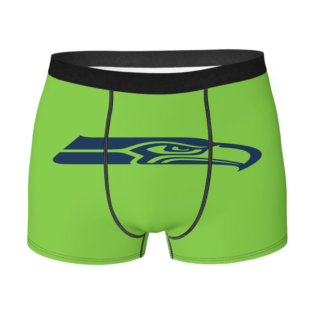 Nfl Seattle Seahawks Men's Boxer Briefs