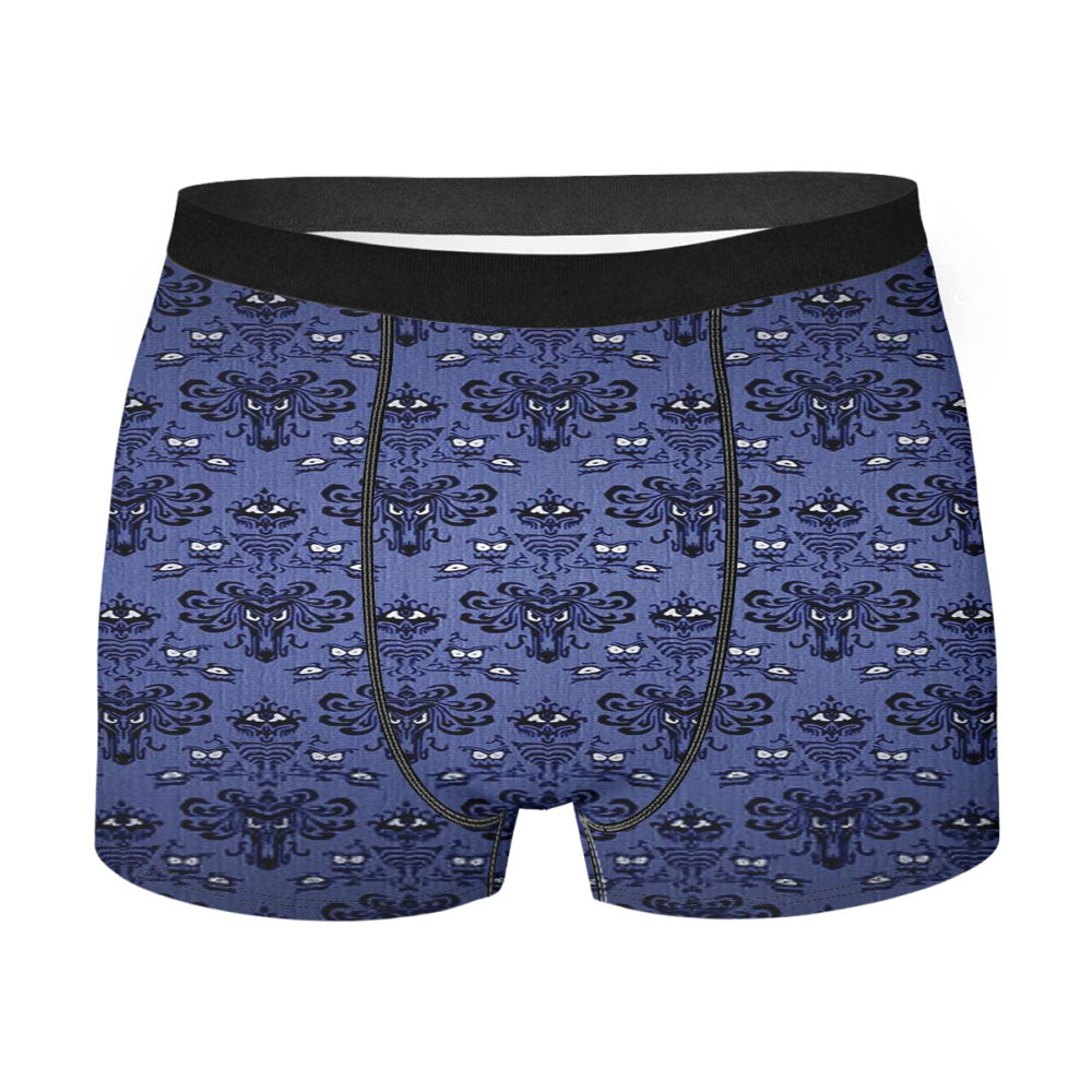 Pattern Wall Haunted Mansion Men's Boxer Briefs