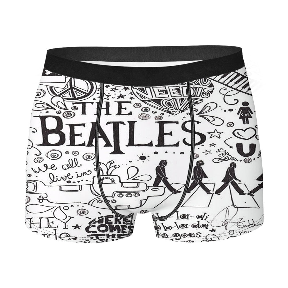 Personalized The Beatles Men's Boxer Briefs