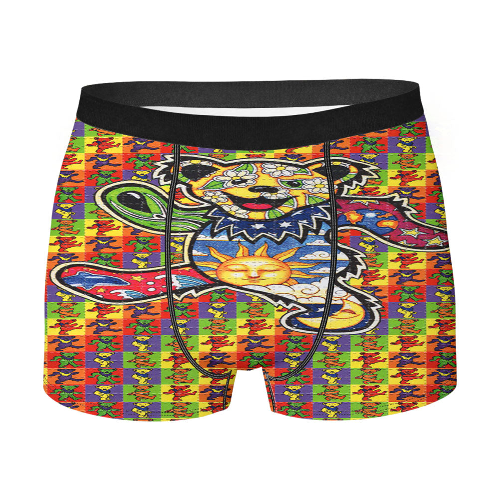 The Grateful Dead Dancing Bear Men's Boxer Briefs