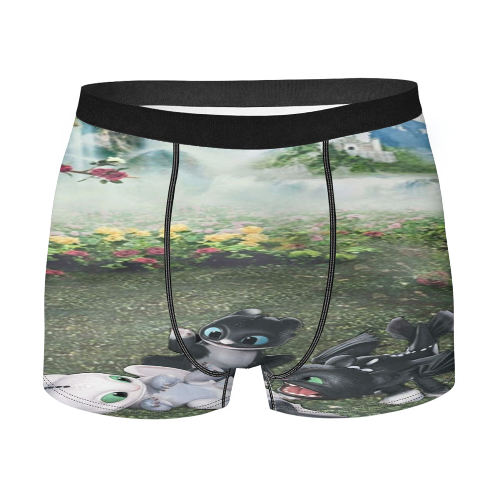 Toothless Babies In The Garden Men's Boxer Briefs