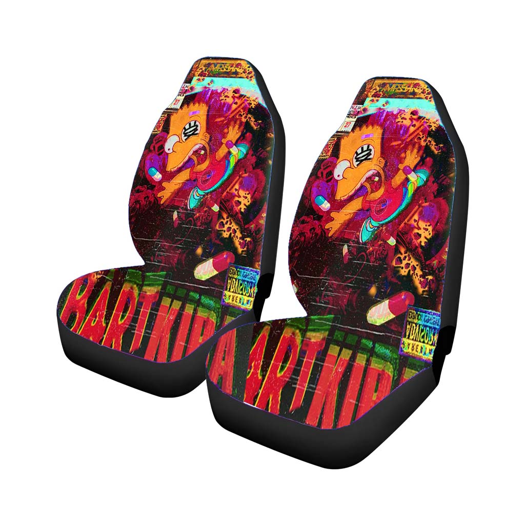 Akira Bart Simpsons Car Front Seat Covers