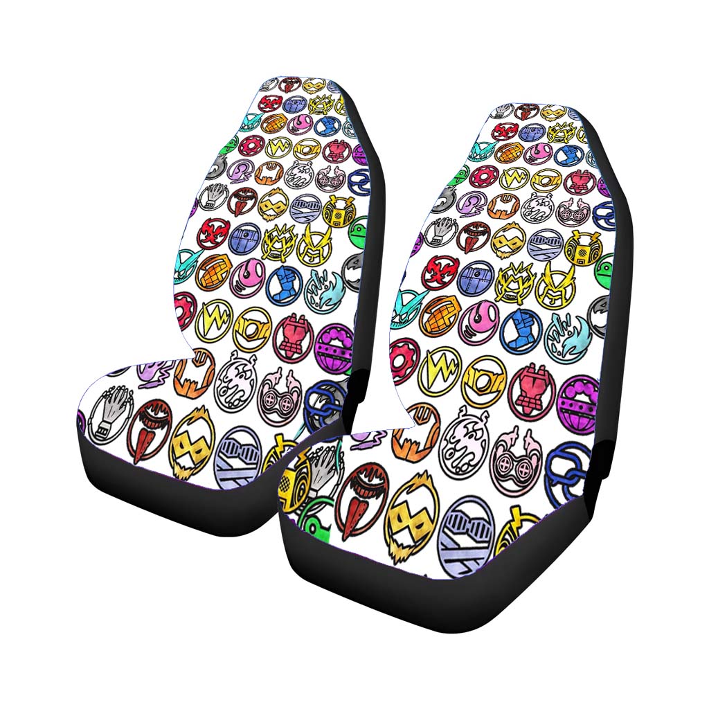 All Boku No Hero Academia Symbol Pattern Car Front Seat Covers
