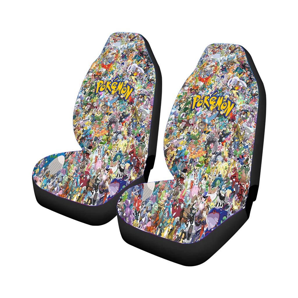 All Character Pokemon Car Front Seat Covers