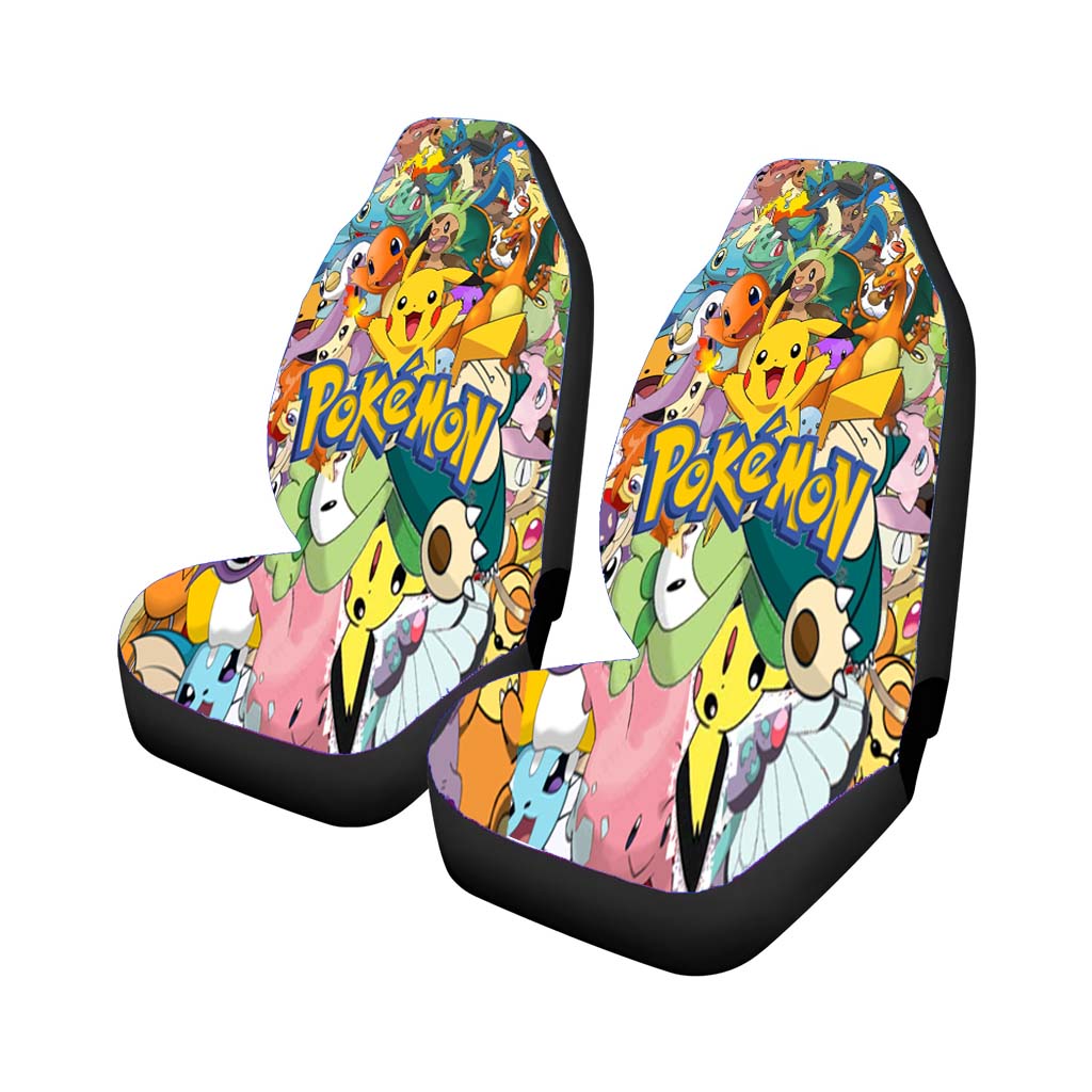 All Pokemon Car Front Seat Covers