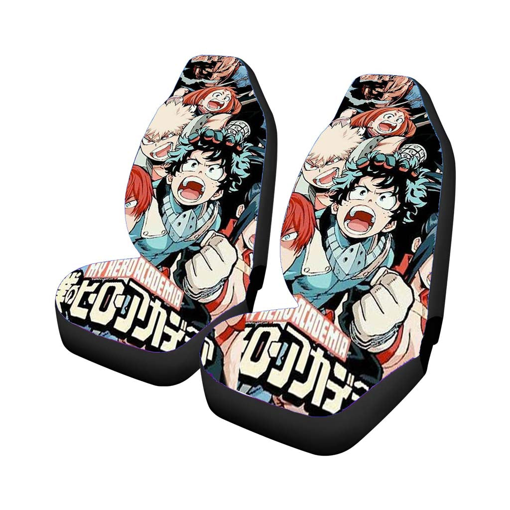Anime My Hero Academia Character Car Front Seat Covers