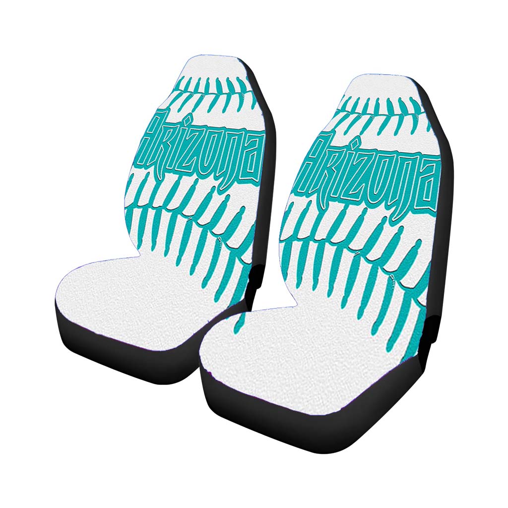 Arizona Blue White Car Front Seat Covers