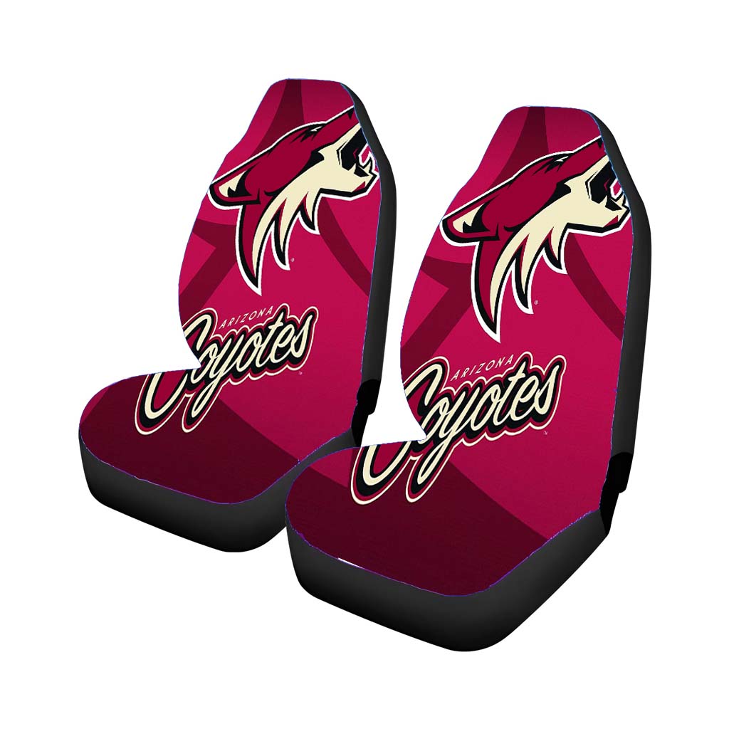Arizona Coyotes Nhl Logos Car Front Seat Covers