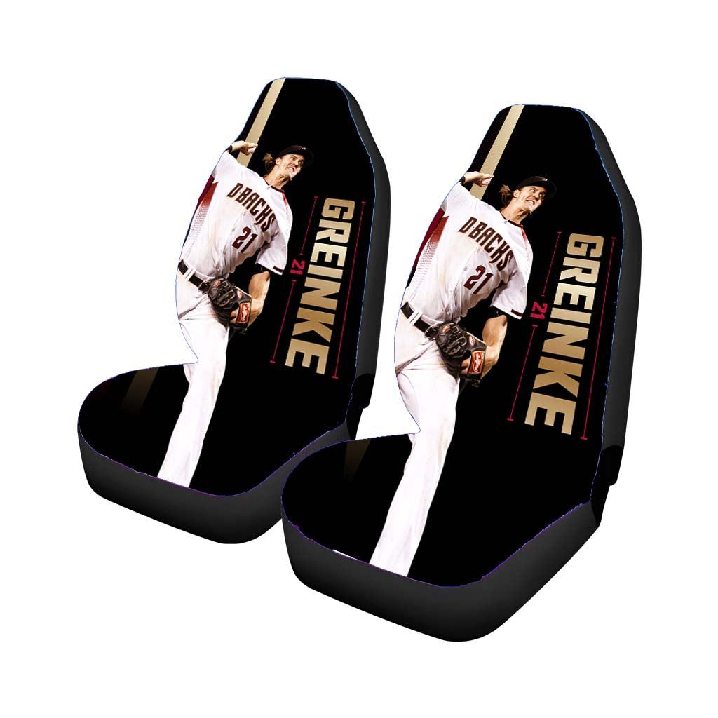 Arizona Diamondbacks Greinke Car Front Seat Covers