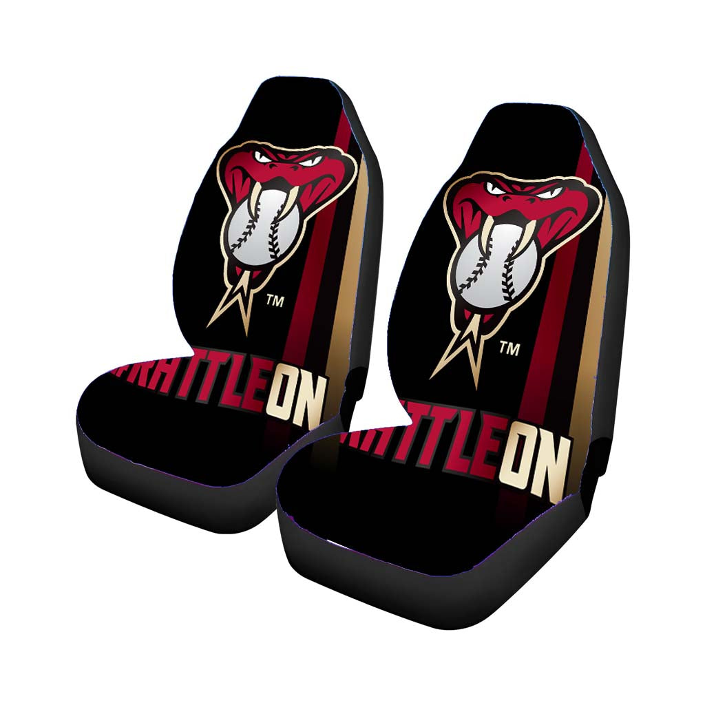 Arizona Diamondbacks Raw Car Front Seat Covers