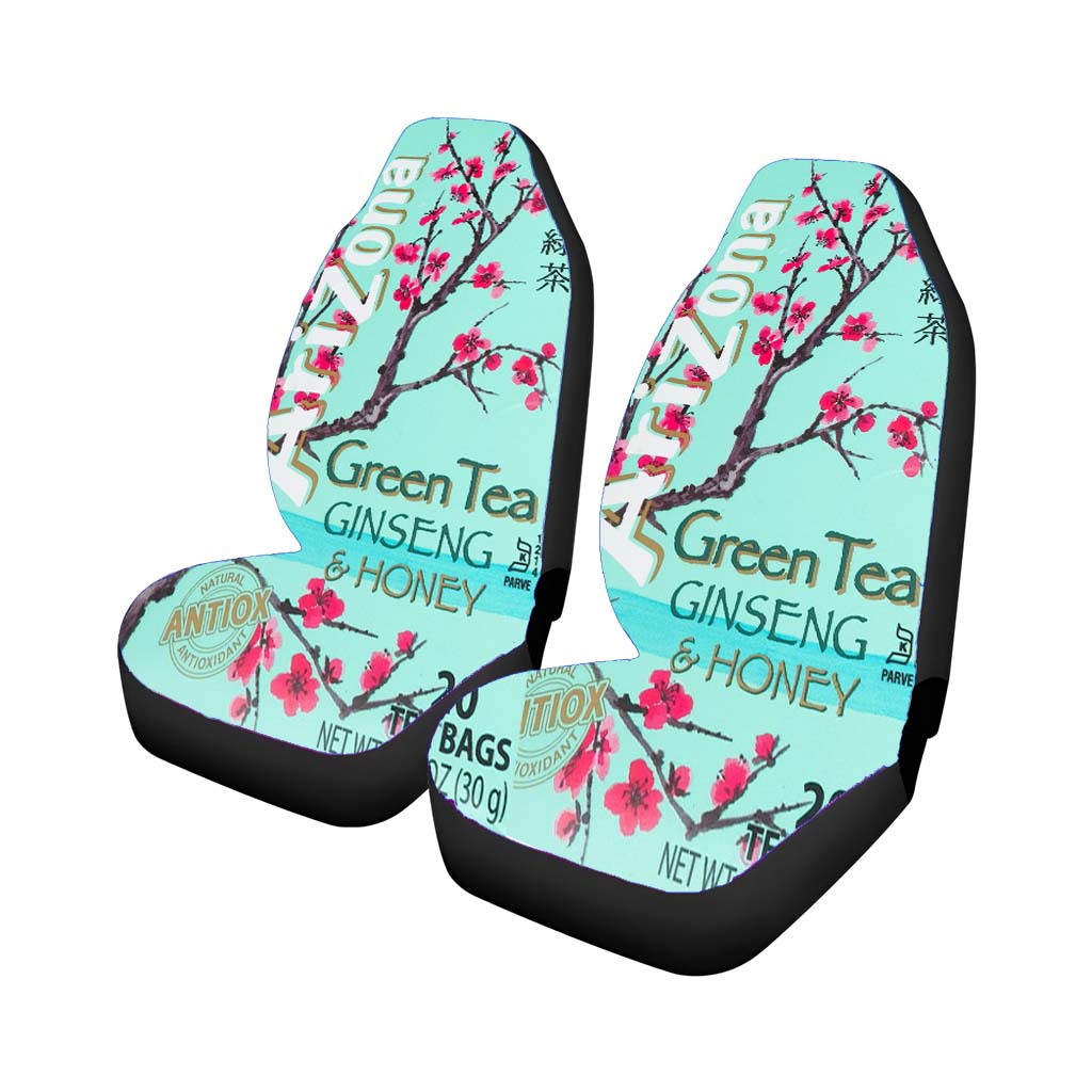 Arizona Green Tea Car Front Seat Covers