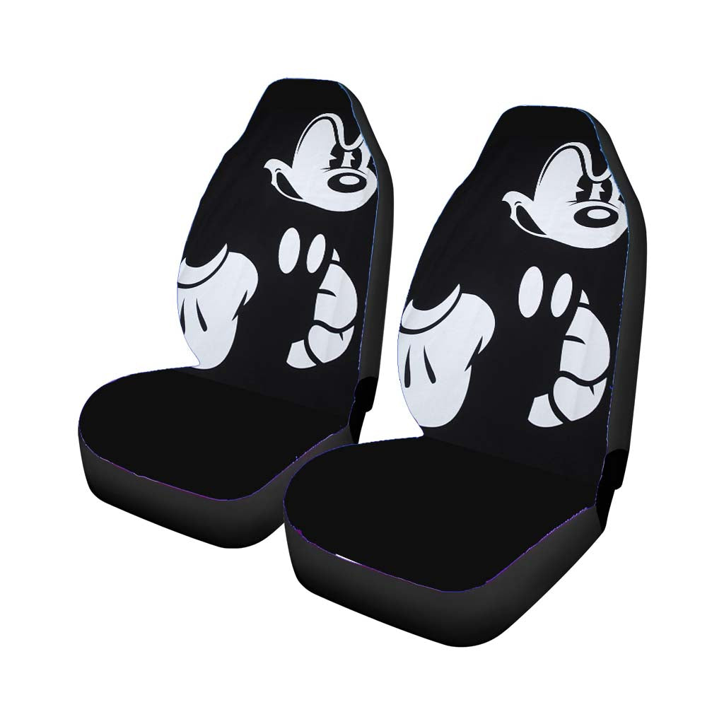 Bad Mickey Mouse Dope Pictures Car Front Seat Covers