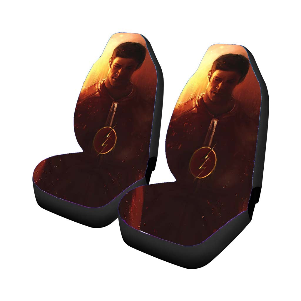 Barry Allen The Flash Car Front Seat Covers