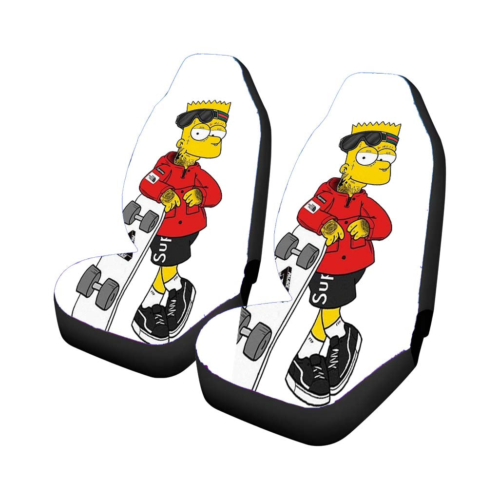 Bart Simpson Hyperbeast Car Front Seat Covers