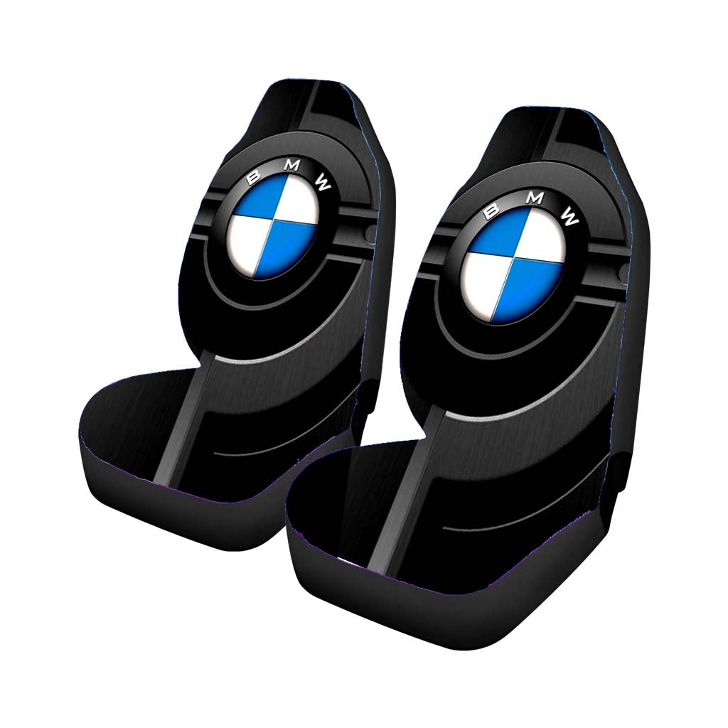 Bmw Emblem 3D Car Front Seat Covers