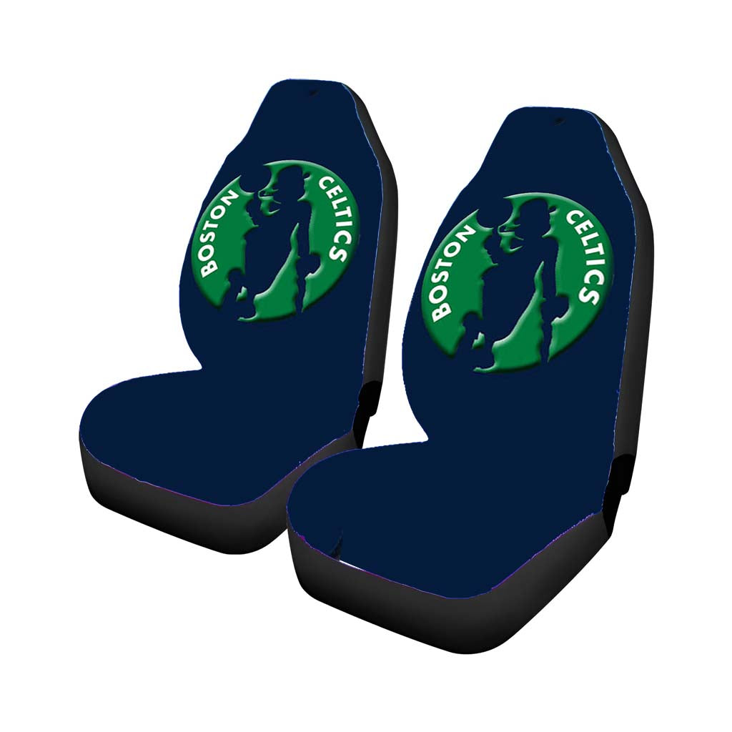 Boston Celtics Art Car Front Seat Covers