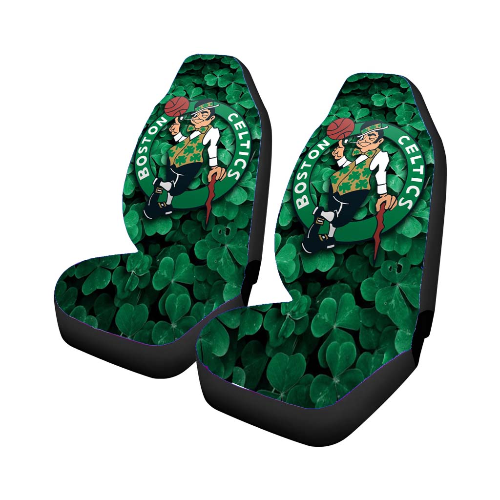 Boston Celtics Basket Ball Club Car Front Seat Covers