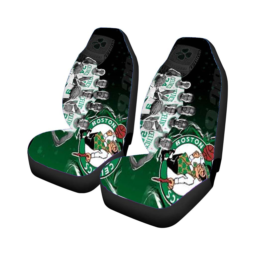Boston Celtics Basketball Car Front Seat Covers