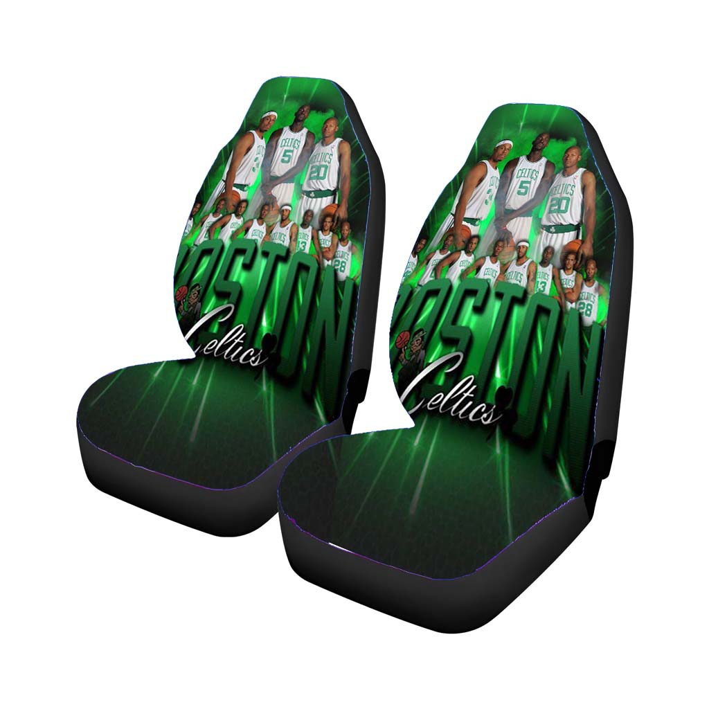 Boston Celtics Basketball Player Car Front Seat Covers