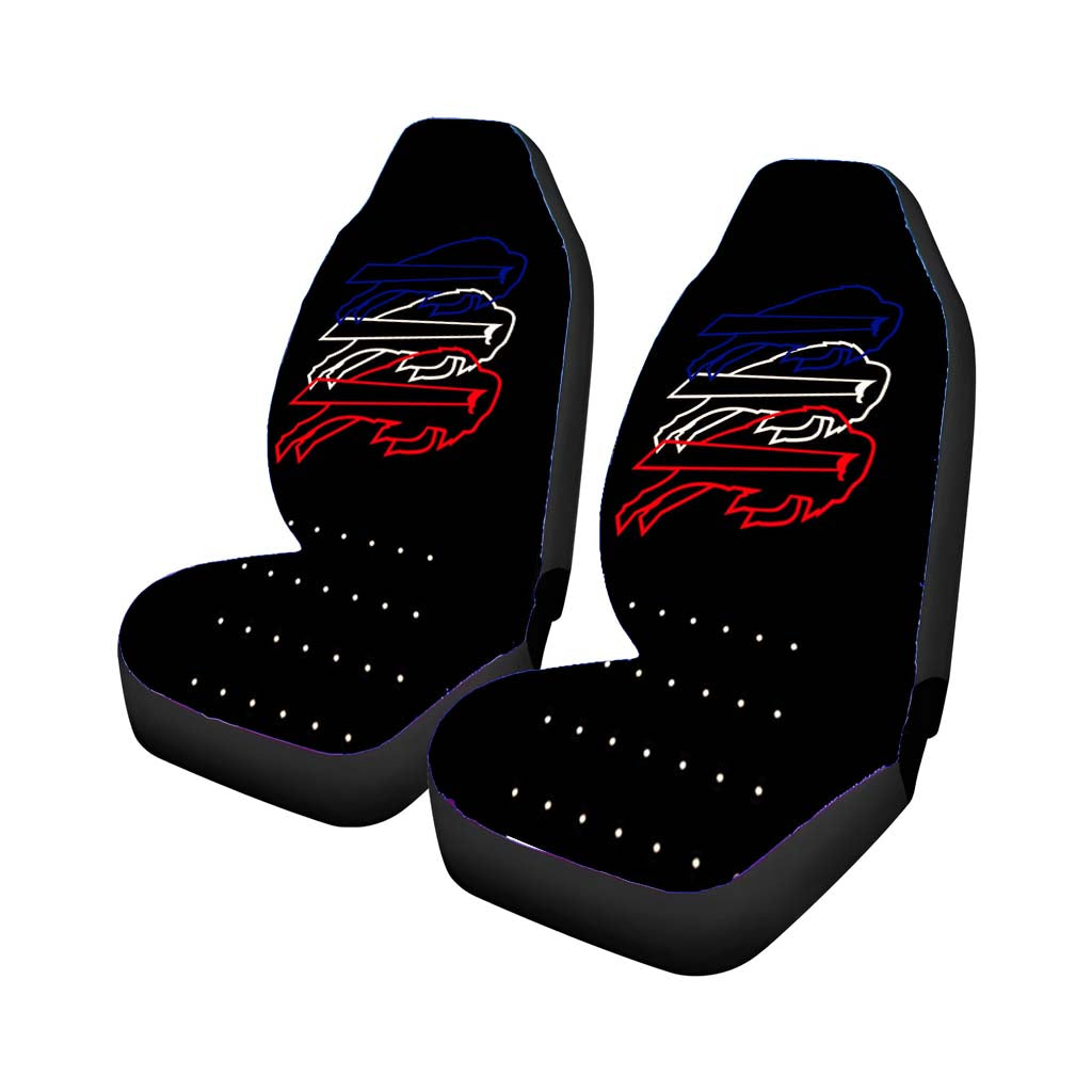 Buffalo Bills Logo 77 Car Front Seat Covers