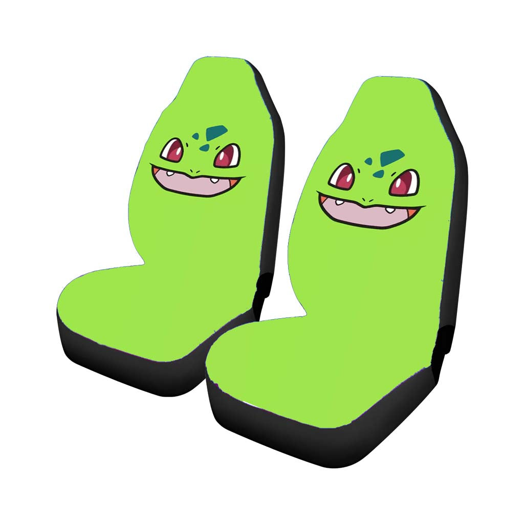 Bulbasaur Pokemon Car Front Seat Covers