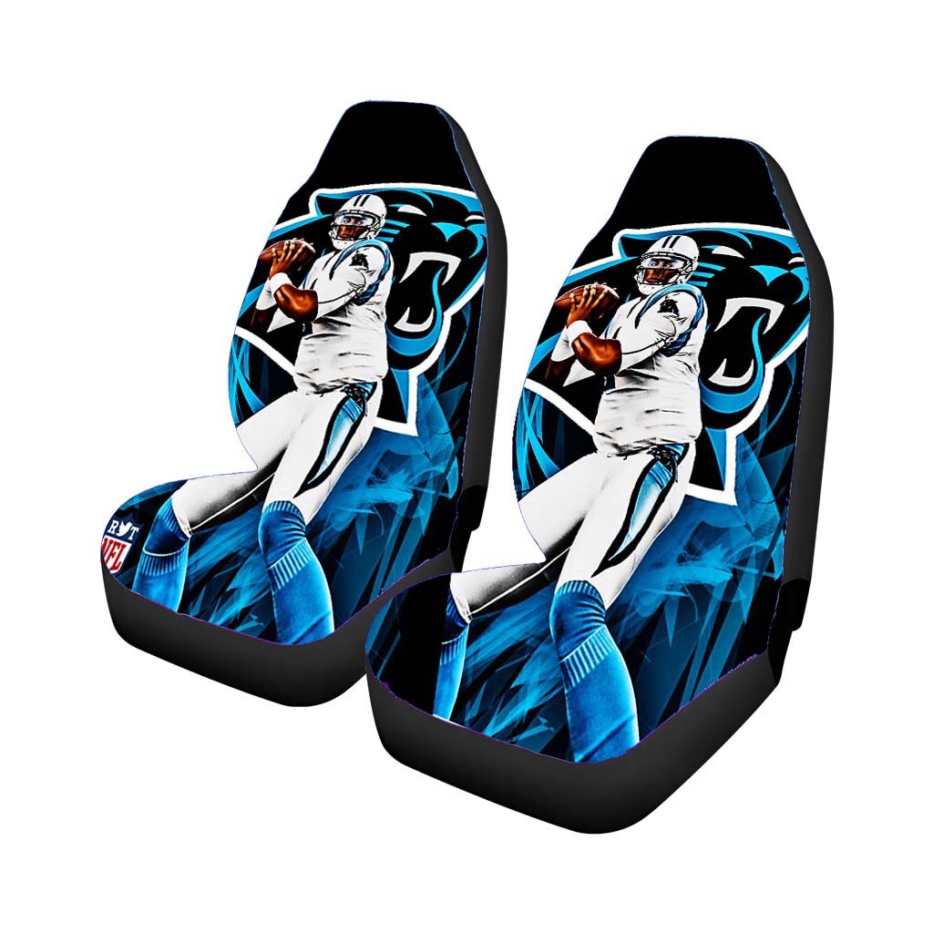 Cam Newton Carolina Panthers Car Front Seat Covers