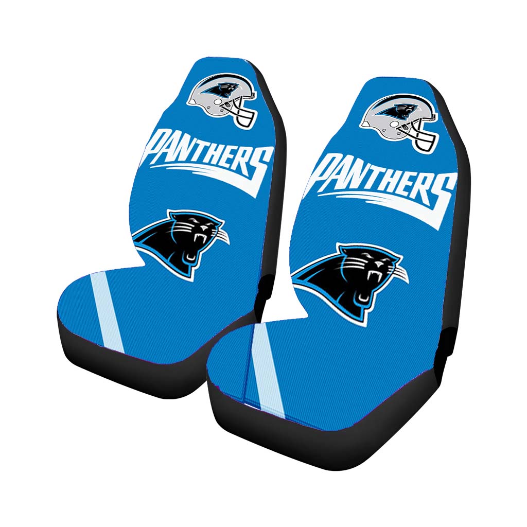 Carolina Panthers Wallpaper Car Front Seat Covers