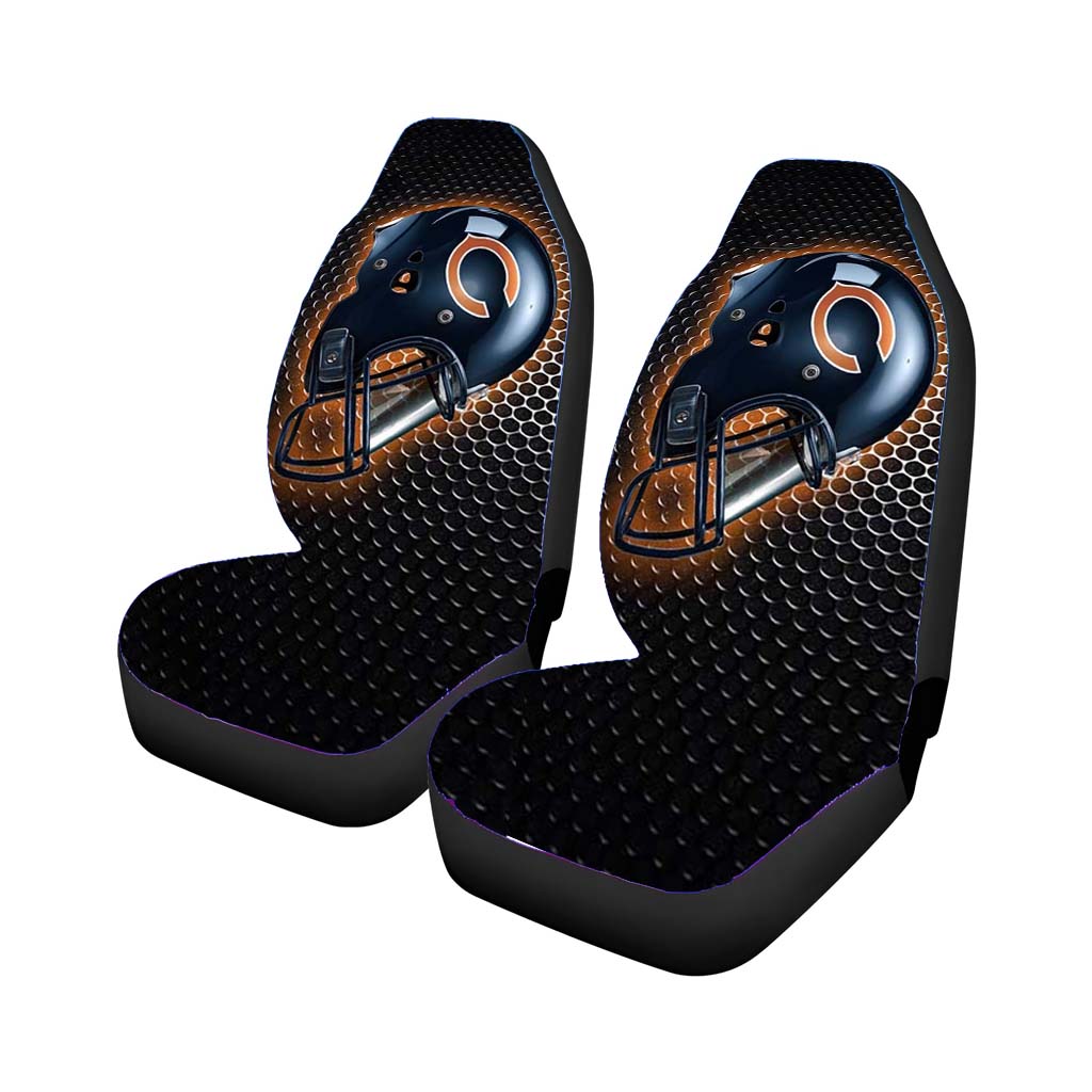 Chicago Bears Helmet Car Front Seat Covers
